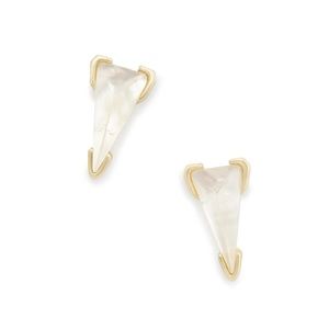 Kendra Scott Honor studs mother of pearl. Good condition